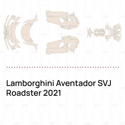 PPF precortado Lamborghini Aventador SVJ Roadster 2021