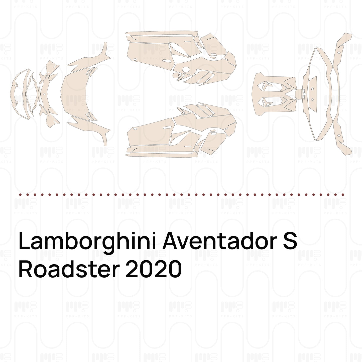 PPF precortado Lamborghini Aventador S Roadster 2020