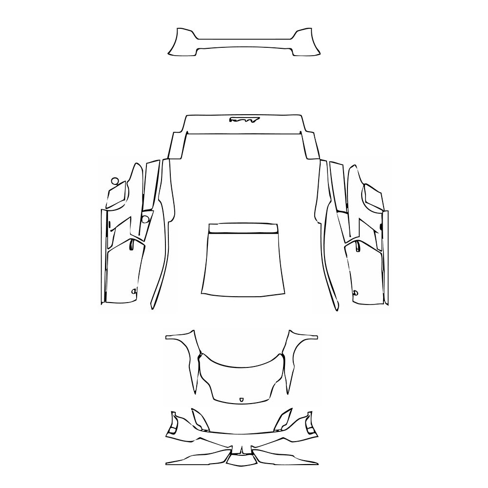 Pre-Cut PPF Lamborghini Gallardo LP 570-4 Superleggera 2012 - PPF-Kits