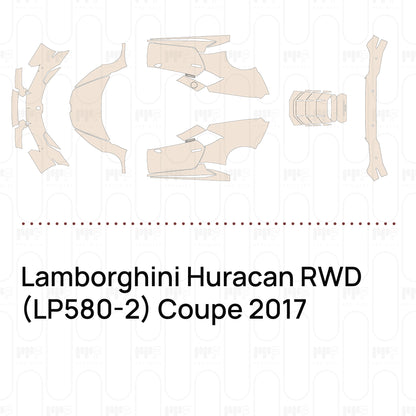 Pre-Cut PPF Lamborghini Huracan RWD (LP580-2) Coupe 2017
