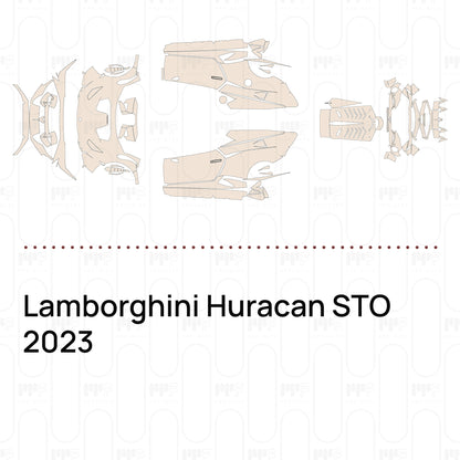 PPF precortado Lamborghini Huracan STO 2023