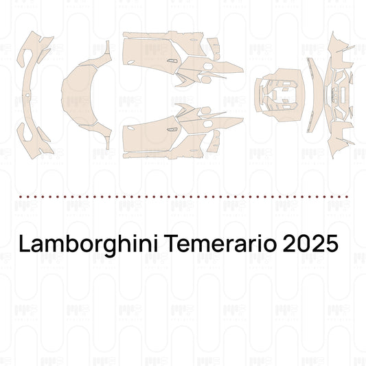 Pre-Cut PPF Lamborghini Temerario 2025