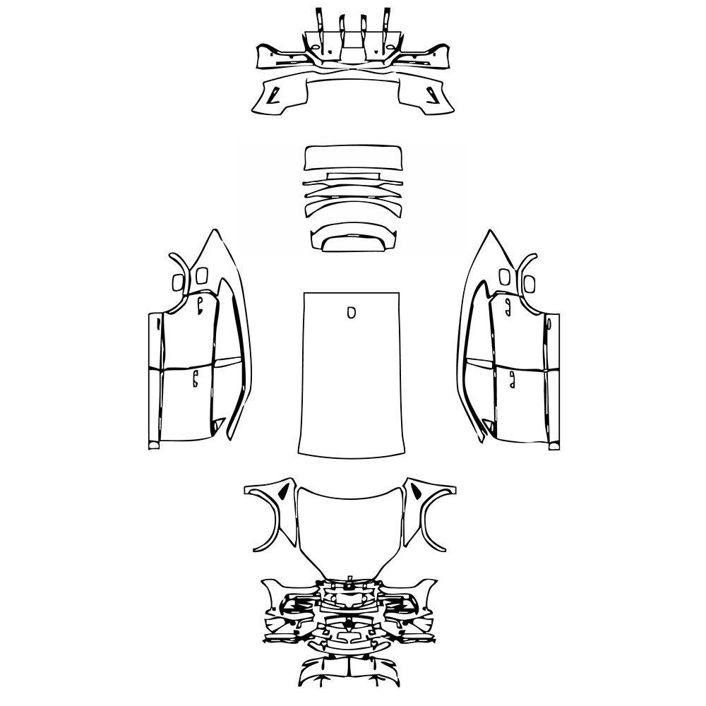 Pre-Cut PPF Lamborghini Urus SE 2025 - PPF-Kits