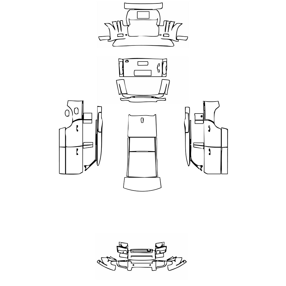 Pre-Cut PPF Land Rover Defender 110 Diablo Special Edition (China only) 2022 - PPF-Kits