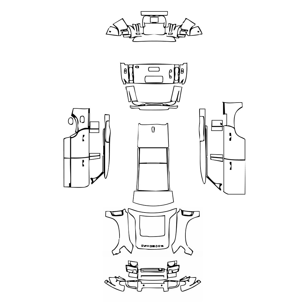 Pre-Cut PPF Land Rover Defender 110 X-Dynamic 2023 - PPF-Kits