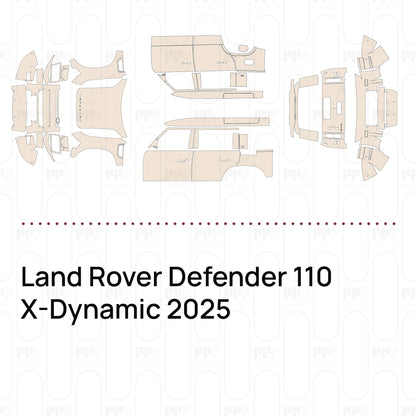 Pre-Cut PPF Land Rover Defender 110 X-Dynamic 2025