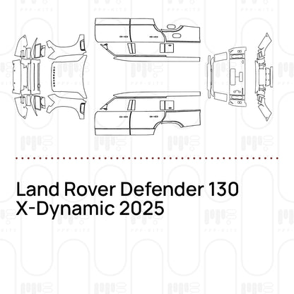 Pre-Cut PPF Land Rover Defender 130 X-Dynamic 2025