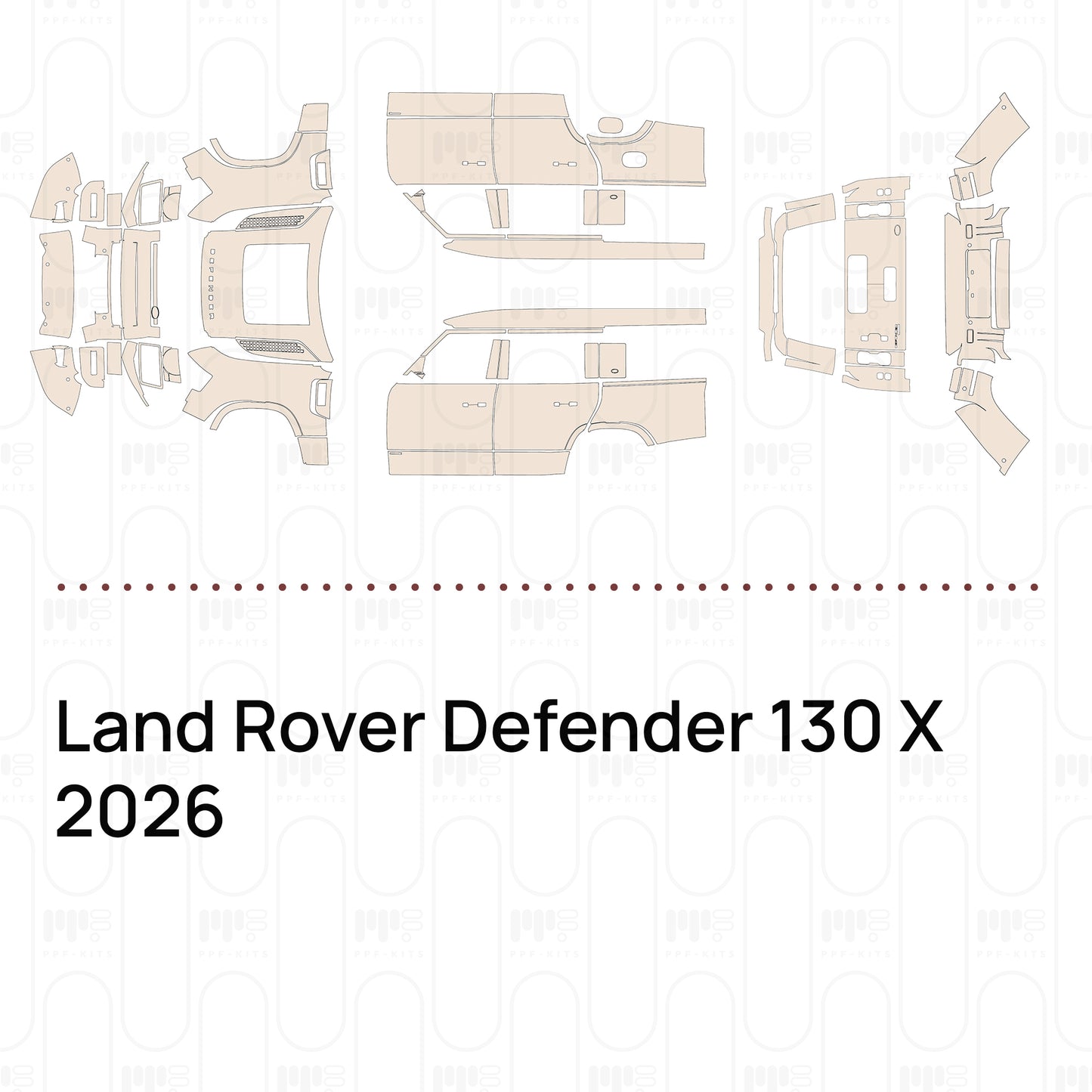 Pre-Cut PPF Land Rover Defender 130 X 2026