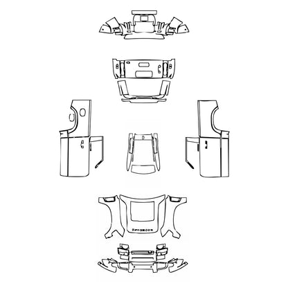 Pre-Cut PPF Land Rover Defender 90 Base 2025 - PPF-Kits