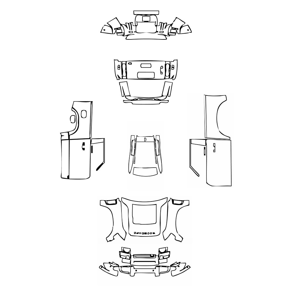 Pre-Cut PPF Land Rover Defender 90 V8 2020 - PPF-Kits