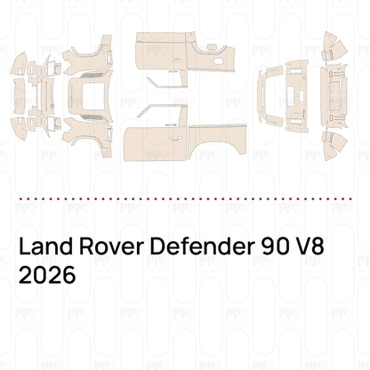 Pre-Cut PPF Land Rover Defender 90 V8 2026