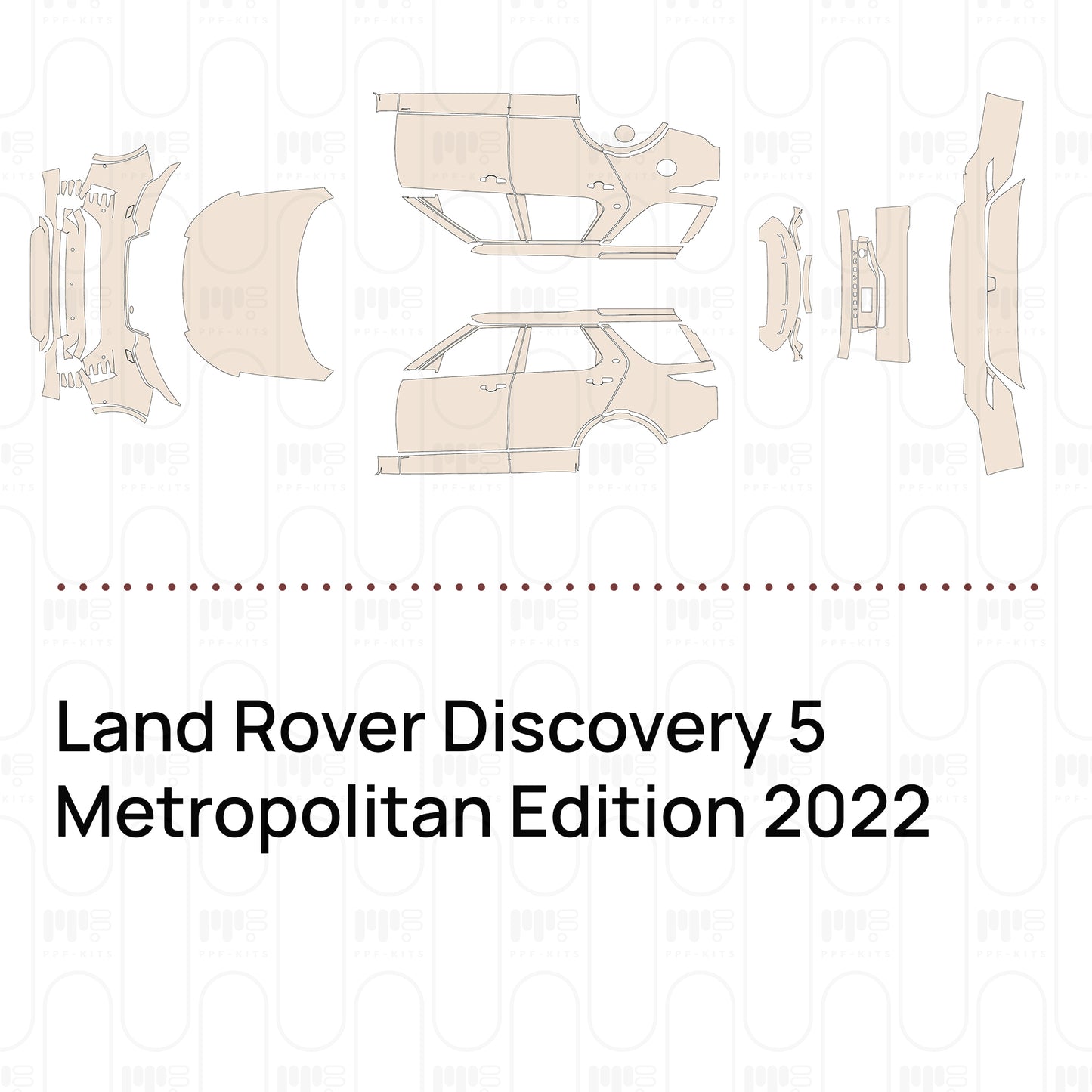 Pre-Cut PPF Land Rover Discovery 5 Metropolitan Edition 2022