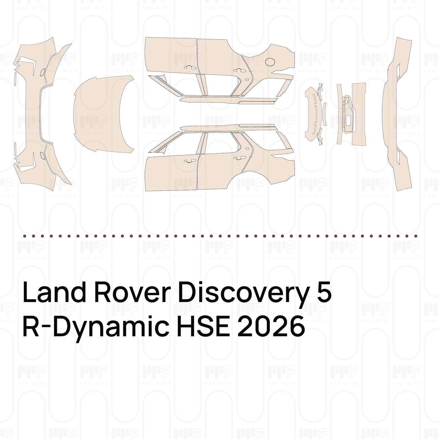 PPF precortado Land Rover Discovery 5 R-Dynamic HSE 2026