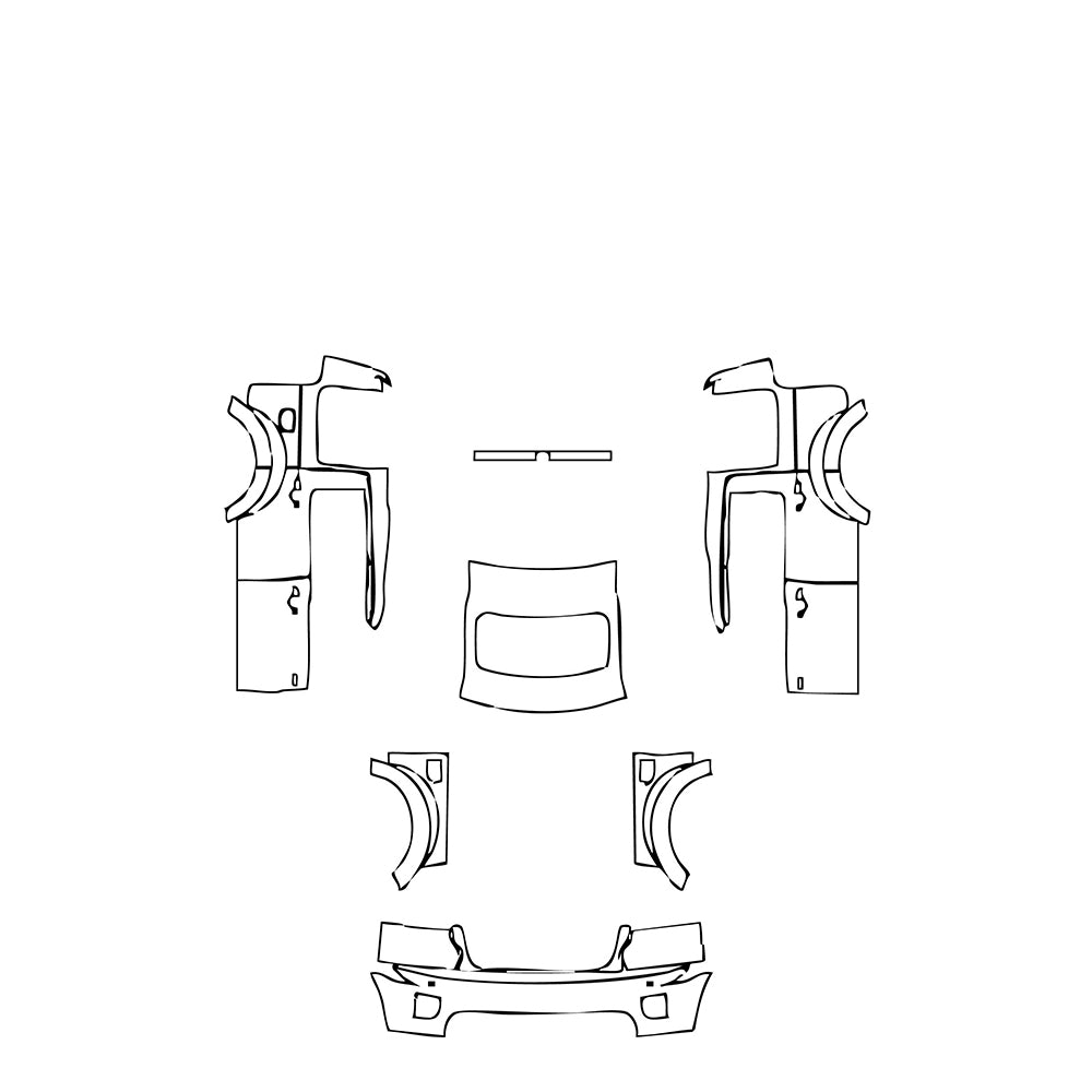 Pre-Cut PPF Land Rover Discovery Discovery 4 2016 - PPF-Kits