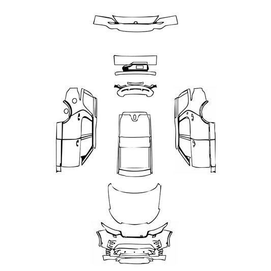 Pre-Cut PPF Land Rover Discovery Discovery 5 Metropolitan Edition 2023 - PPF-Kits