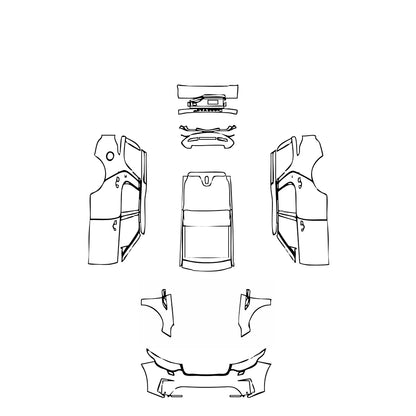Pre-Cut PPF Land Rover Discovery Discovery 5 SE 2019 - PPF-Kits