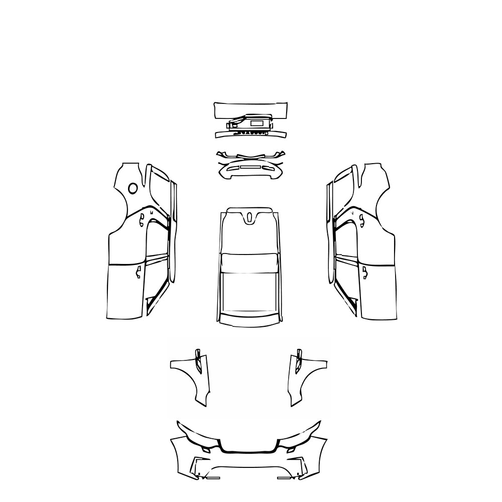 Pre-Cut PPF Land Rover Discovery Discovery 5 S 2017 - PPF-Kits