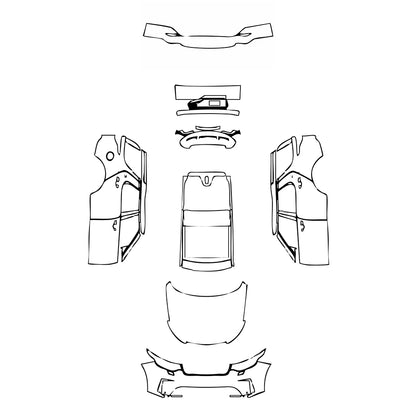 Pre-Cut PPF Land Rover Discovery Discovery 5 S 2023 - PPF-Kits