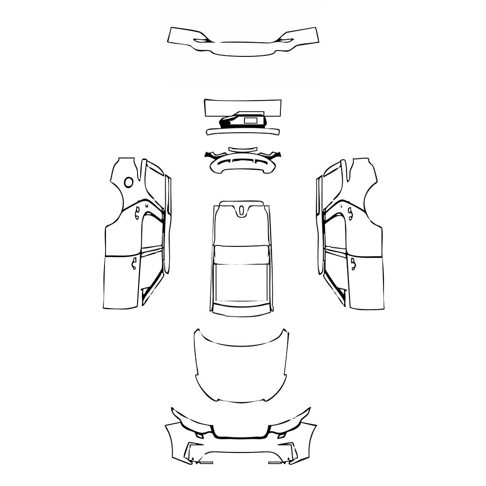 Pre-Cut PPF Land Rover Discovery Discovery 5 S 2024 - PPF-Kits