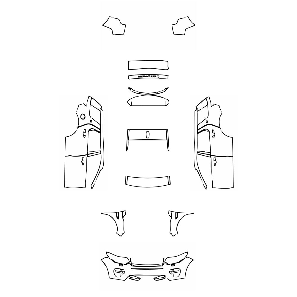 Pre-Cut PPF Land Rover Discovery Sport HSE LUXURY 2016 - PPF-Kits