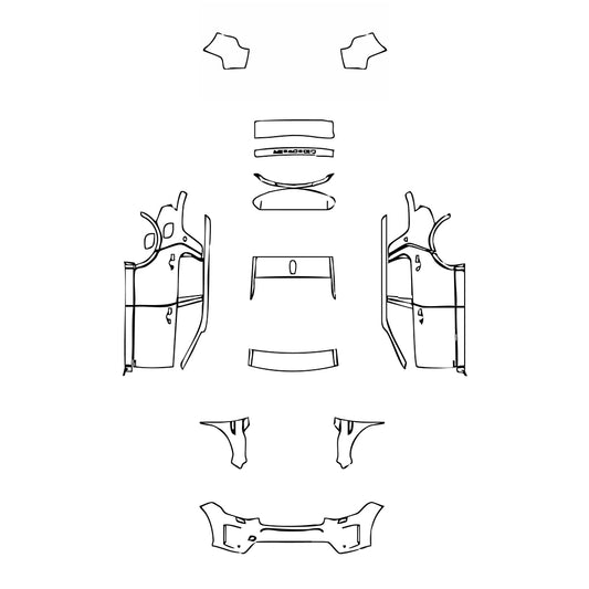Pre-Cut PPF Land Rover Discovery Sport R-Dynamic 2020 - PPF-Kits