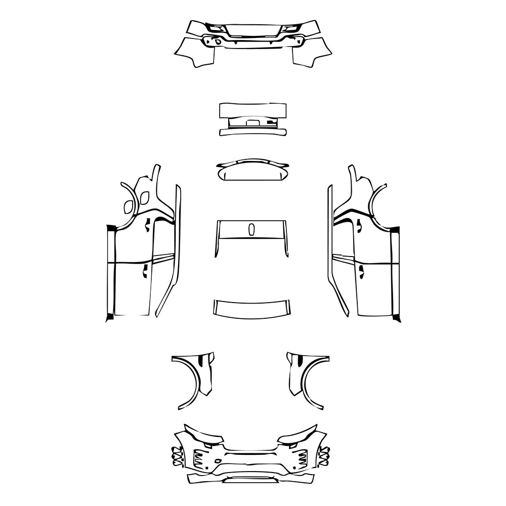 Pre-Cut PPF Land Rover Discovery Sport R-Dynamic 2024 - PPF-Kits