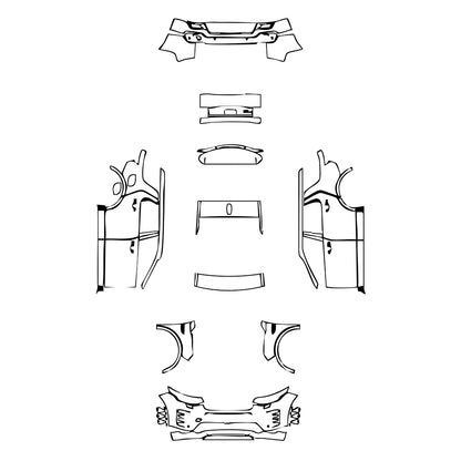 Pre-Cut PPF Land Rover Discovery Sport R-Dynamic 2024 - PPF-Kits