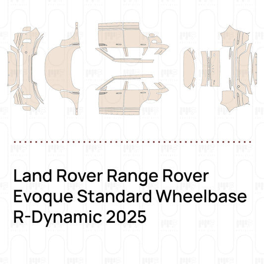 PPF precortado Land Rover Range Rover Evoque Standard Wheelbase R-Dynamic 2025