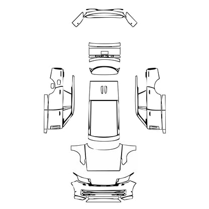 Pre-Cut PPF Land Rover Range Rover Extended Wheelbase Base 2024 - PPF-Kits