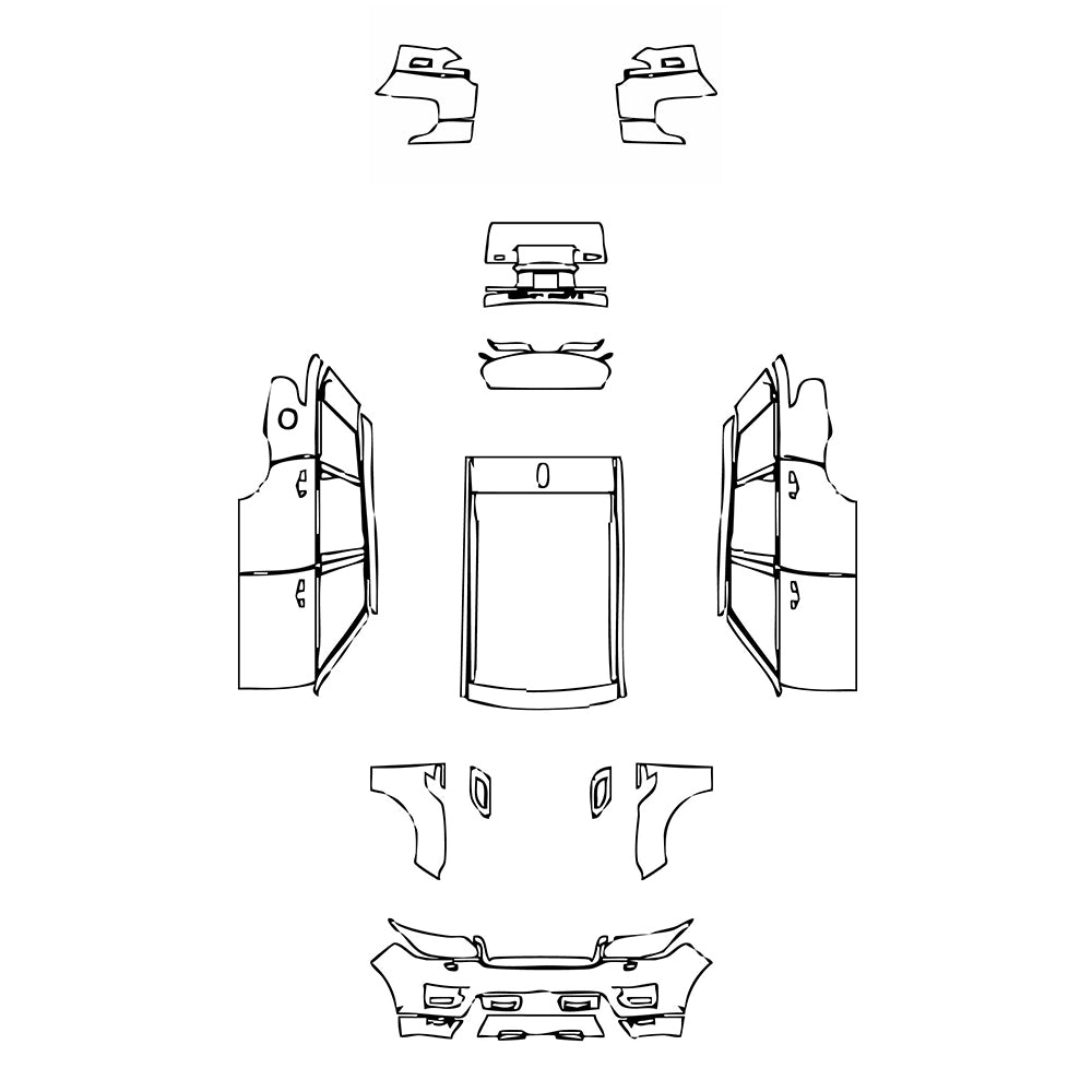 Pre-Cut PPF Land Rover Range Rover Sport Autobiography 2015 - PPF-Kits