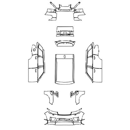 Pre-Cut PPF Land Rover Range Rover Sport Autobiography Dynamic 2020 - PPF-Kits