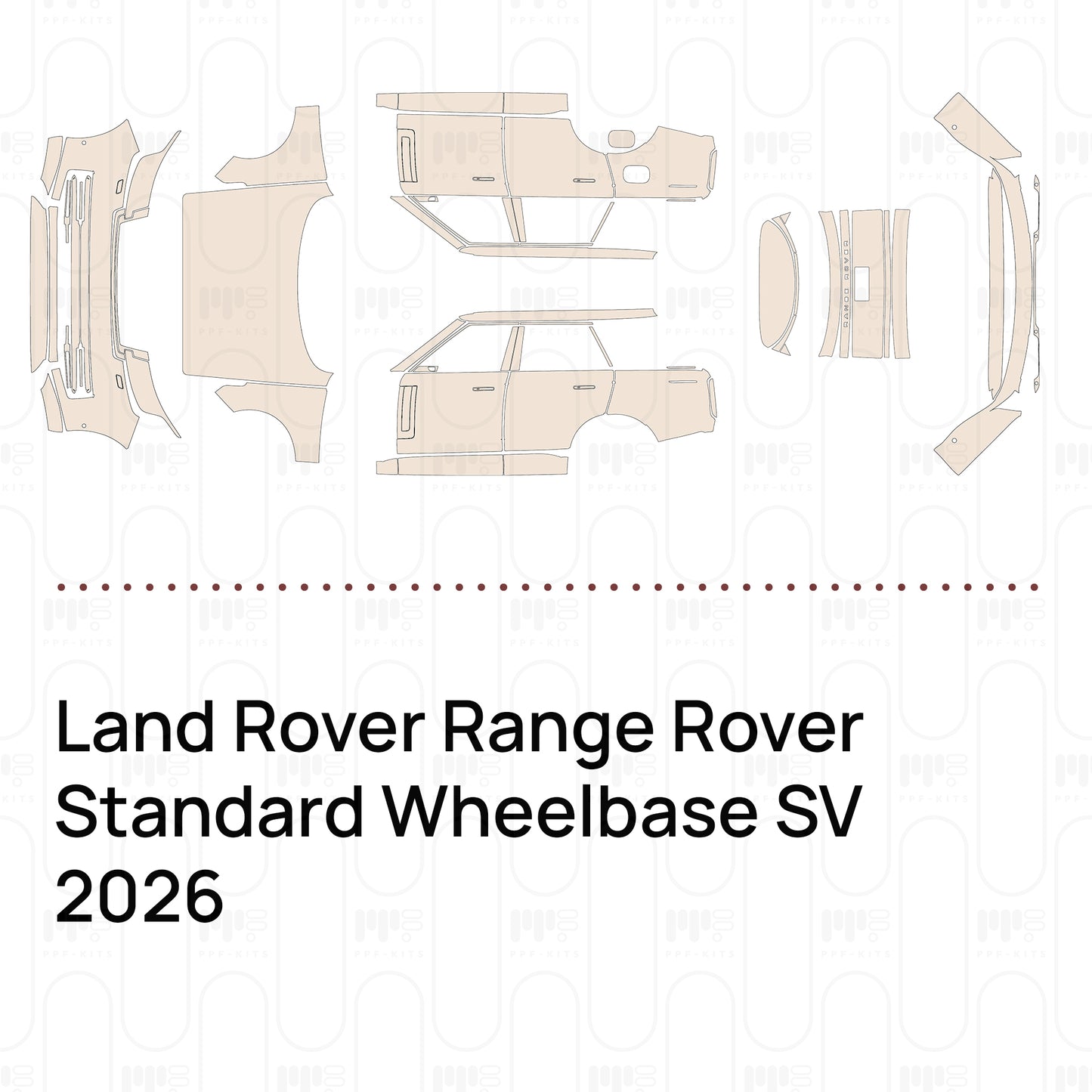 PPF precortado Land Rover Range Rover Standard Wheelbase SV 2026