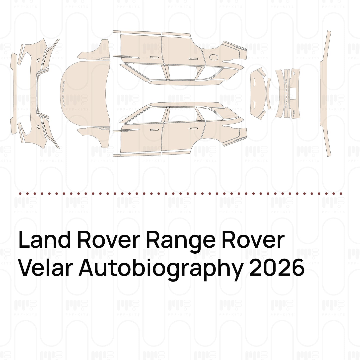 PPF precortado Land Rover Range Rover Velar Autobiography 2026
