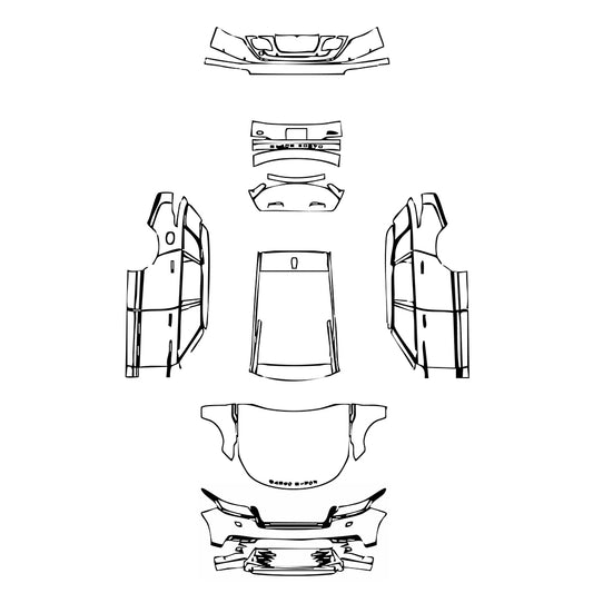 Pre-Cut PPF Land Rover Range Rover Velar R-Dynamic S 2020 - PPF-Kits