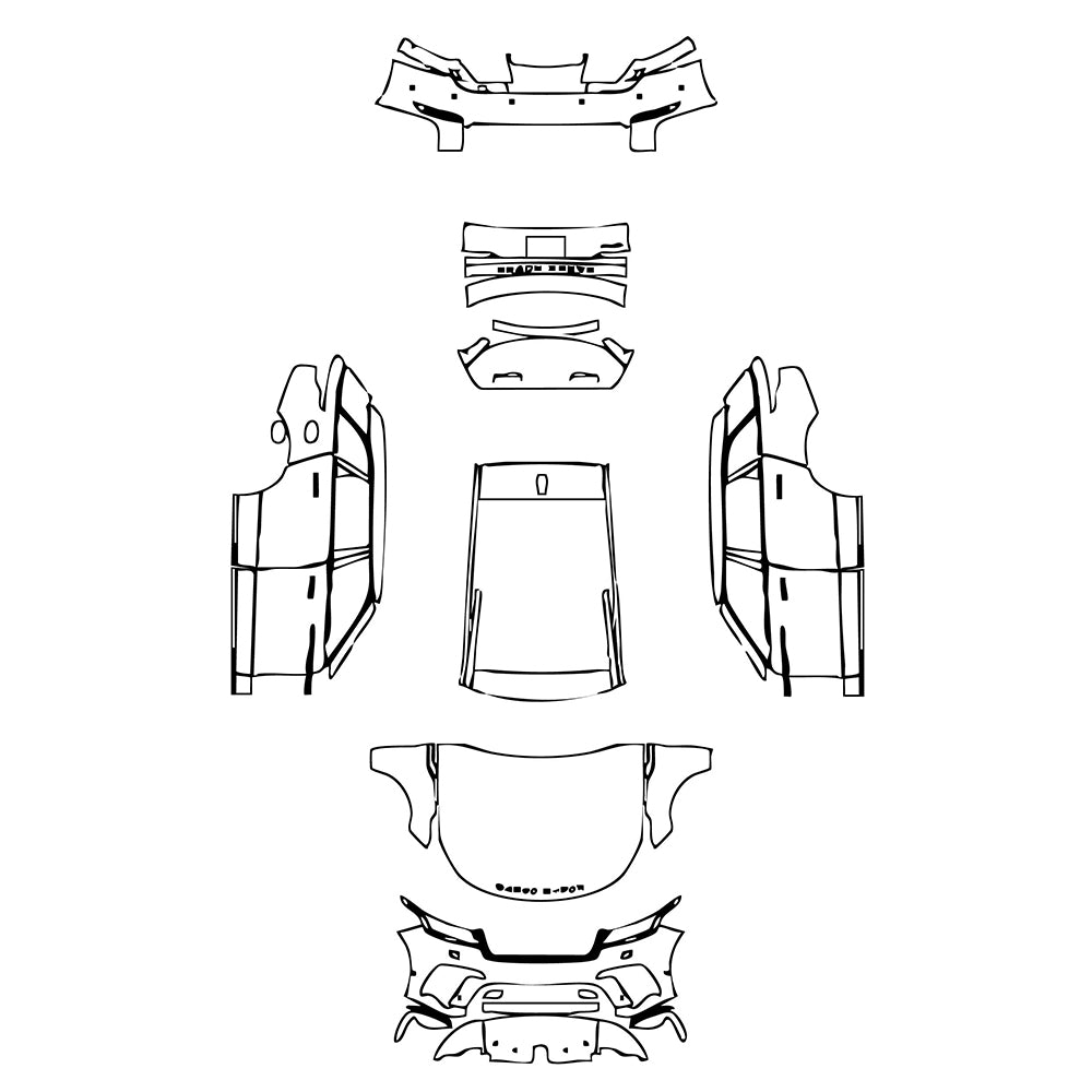 Pre-Cut PPF Land Rover Range Rover Velar SVAutobiography Dynamic 2023 - PPF-Kits