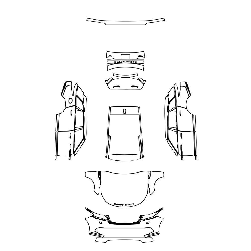 Pre-Cut PPF Land Rover Range Rover Velar S 2019 - PPF-Kits