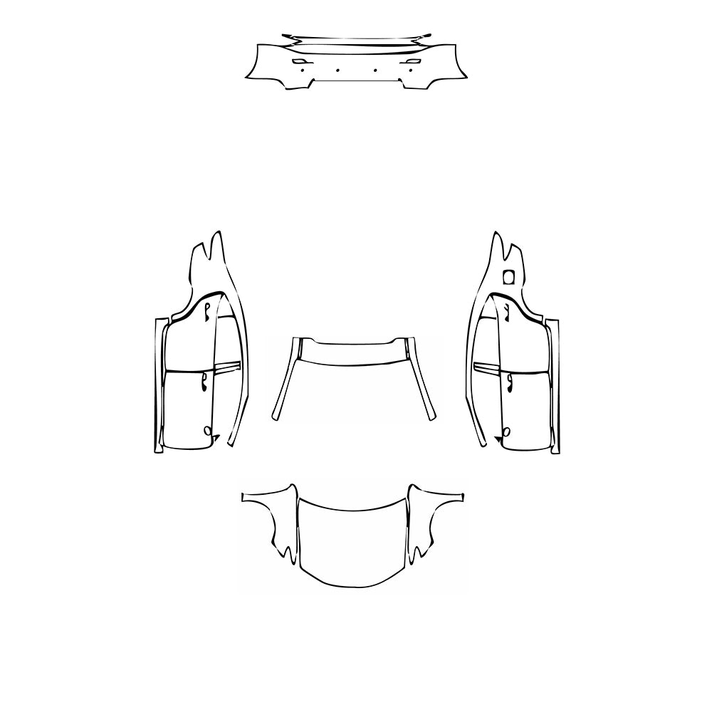 Pre-Cut PPF Lexus ES Luxury 2014 - PPF-Kits