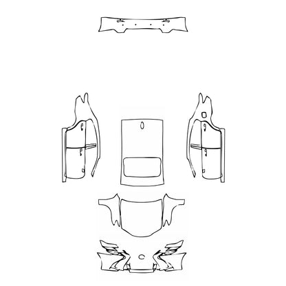 Pre-Cut PPF Lexus GS Base 2018 - PPF-Kits
