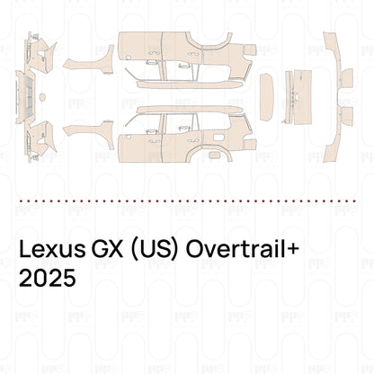 Pre-Cut PPF Lexus GX (US) Overtrail+ 2025