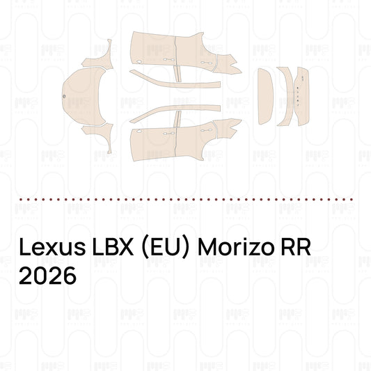 PPF precortado Lexus LBX (EU) Morizo RR 2026