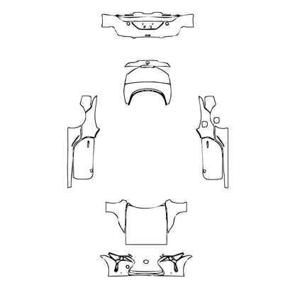 Pre-Cut PPF Lexus LC Convertible 2025 - PPF-Kits