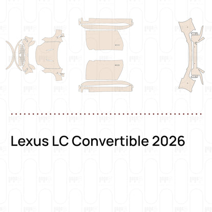 PPF precortado Lexus LC Convertible 2026