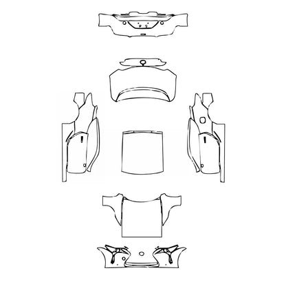 Pre-Cut PPF Lexus LC Coupe 2023 - PPF-Kits