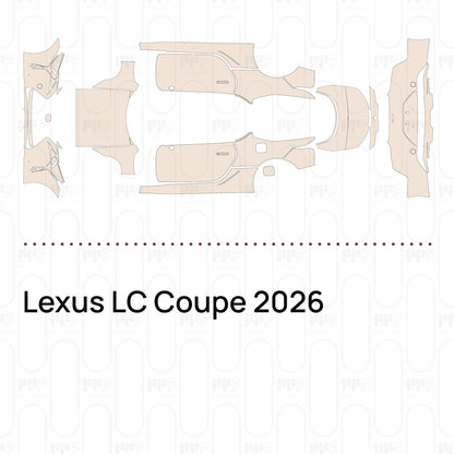 Pre-Cut PPF Lexus LC Coupe 2026