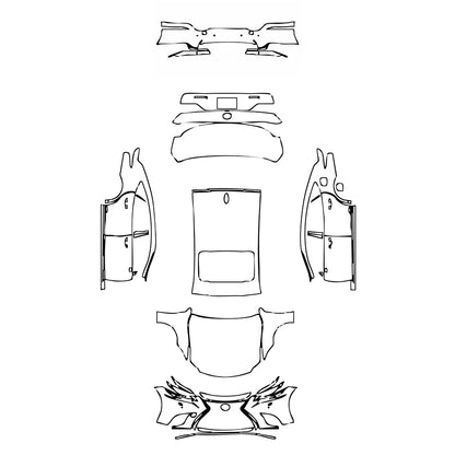 Pre-Cut PPF Lexus LS Hybrid Base 2020 - PPF-Kits