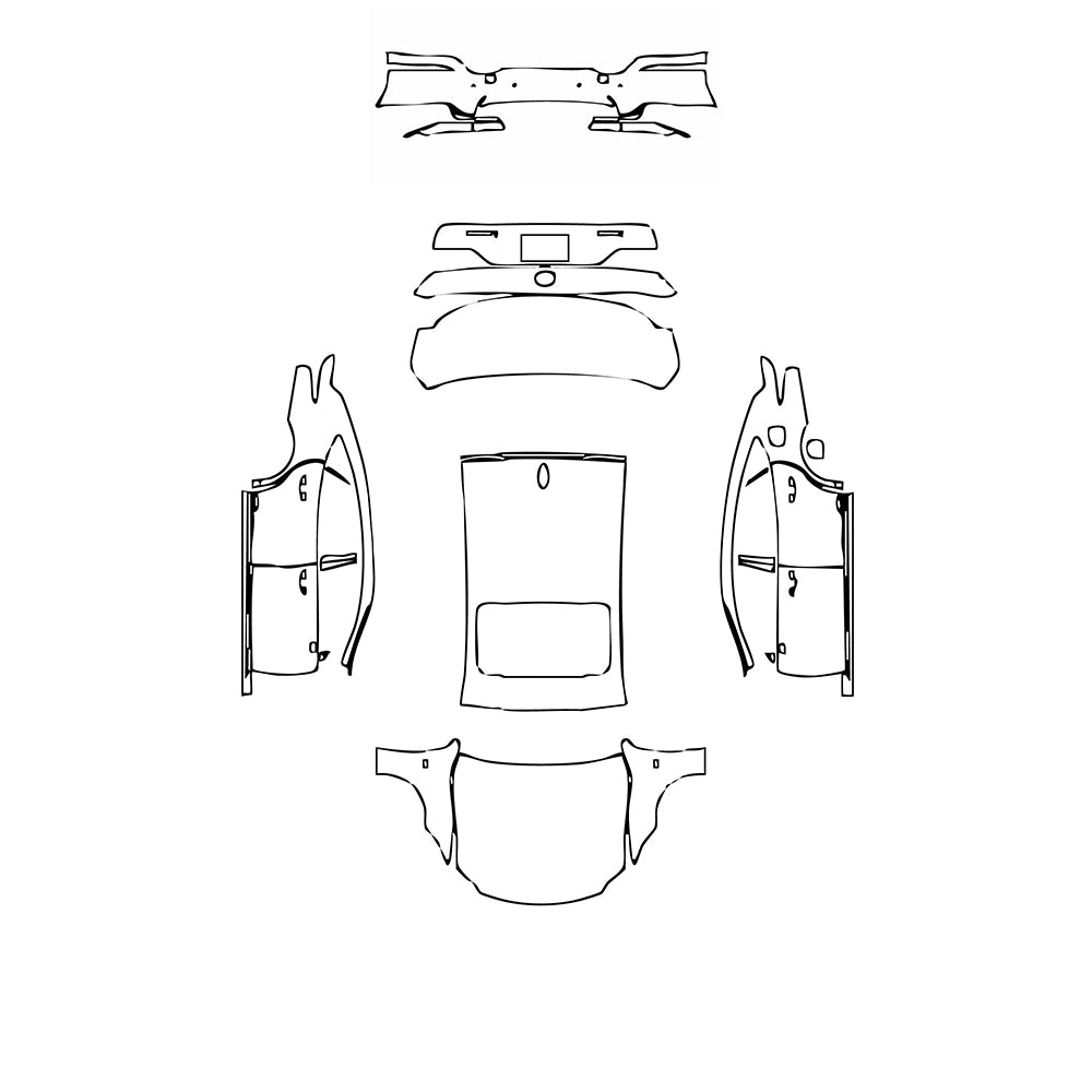 Pre-Cut PPF Lexus LS Hybrid F Sport 2025 - PPF-Kits