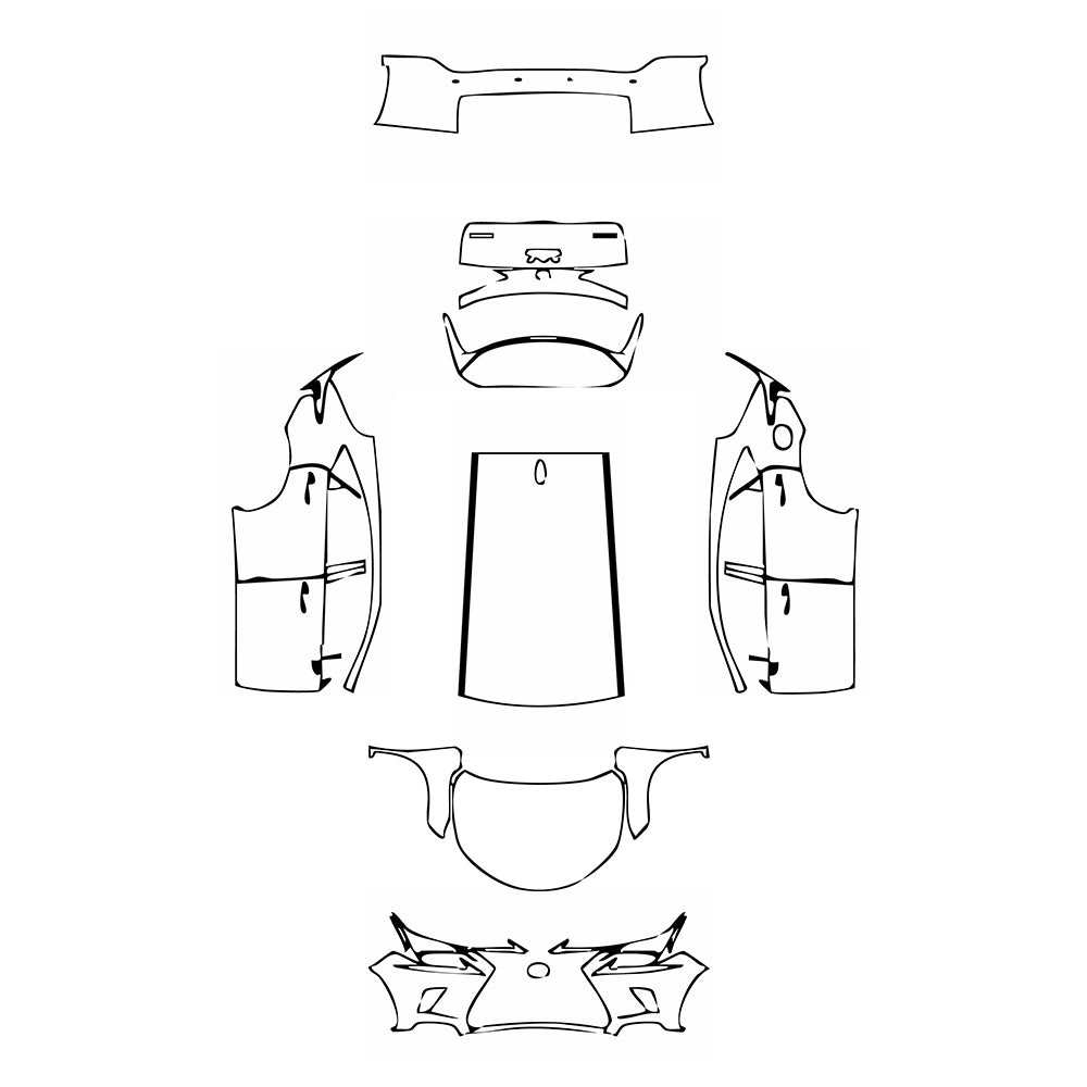 Pre-Cut PPF Lexus NX Base 2020 - PPF-Kits