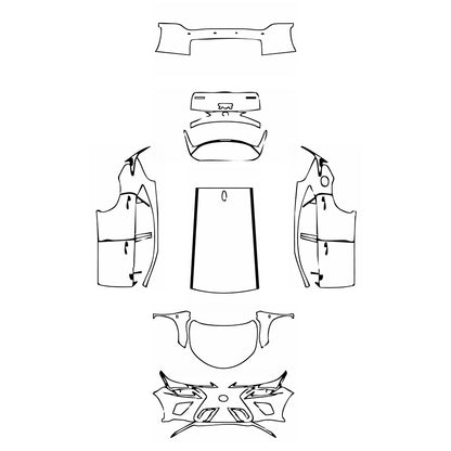 Pre-Cut PPF Lexus NX F-Sport 2018 - PPF-Kits