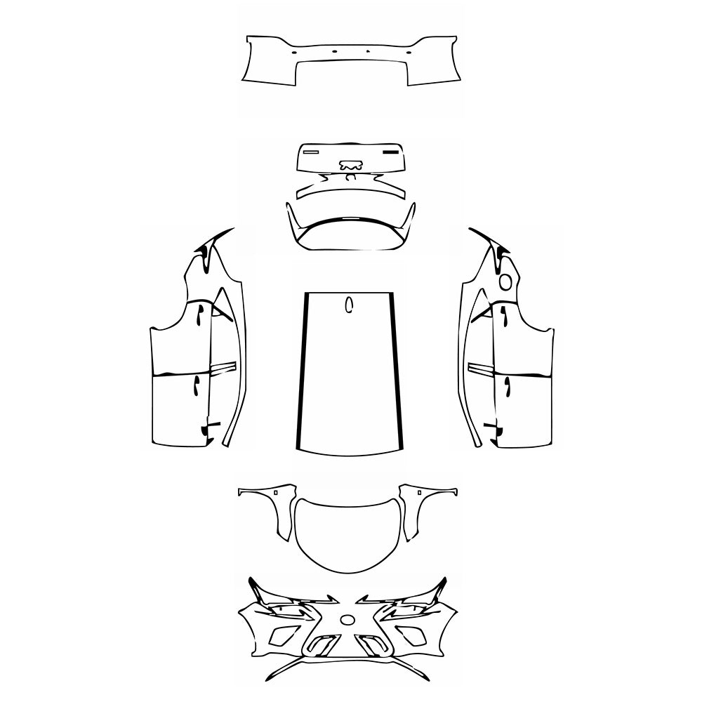 Pre-Cut PPF Lexus NX F-Sport 2020 - PPF-Kits