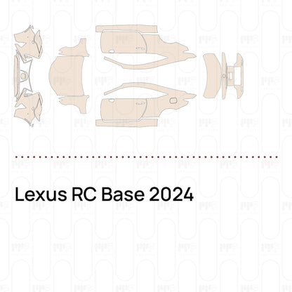 PPF precortado Lexus RC Base 2024